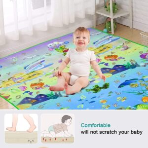 Baby Double Sided Water Proof Mat Carpet S (H-120cm x L-180cm) - Image 3