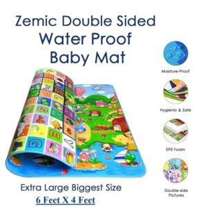 Baby Double Sided Water Proof Mat Carpet S (H-120cm x L-180cm) - Image 7