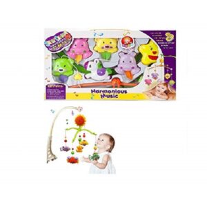 Baby New Born Non Toxic Rattle Colorful Musical Jhoomer Toys (DO32)
