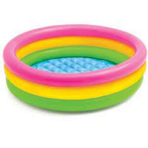 INTEX Kids Babies Round Inflatable Swimming Pool (58924) - Image 2