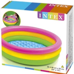 INTEX Kids Babies Round Inflatable Swimming Pool (58924) - Image 3