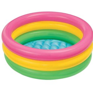 INTEX Kids Babies Round Inflatable Swimming Pool (58924)