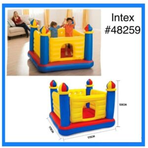 Intex Inflatable Jump Castle Bouncer Bumper (48259) - Image 5