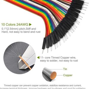 Jumper Dupont Wire Male To Male (40 Pcs) 10cm - Image 4