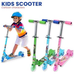 Kids 3 Wheel Foldable Scooter (756)