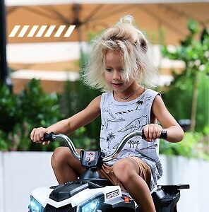 Kids Ride On ATV Rechargeable Motorcycle Beach Car Dune Buggy (MB1014) - Image 10
