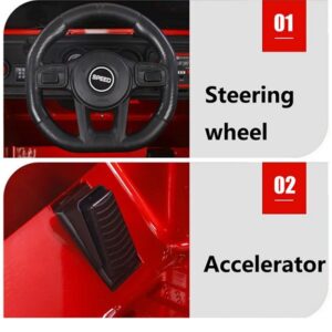 Kids Electric Rechargeable Ride On Jeep (MB5022) - Image 2