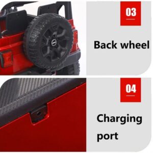 Kids Electric Rechargeable Ride On Jeep (MB5022) - Image 3