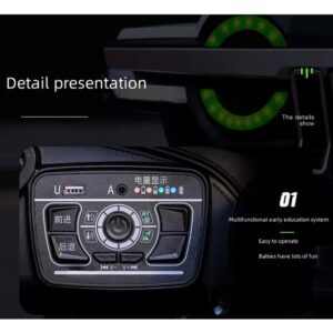 Kids Ride On Four Wheel Jeep FLPM-12098 (MB2309) - Image 6