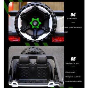 Kids Ride On Four Wheel Jeep FLPM-12098 (MB2309) - Image 8