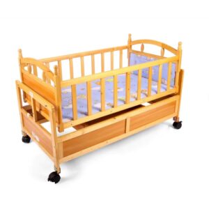 Premium Luxury Wooden Cradle | Cot | Crib (CW266 1D) - Image 1