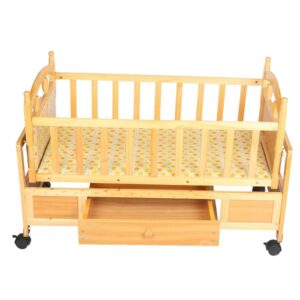 Premium Luxury Wooden Cradle | Cot | Crib (CW266 1D) - Image 7
