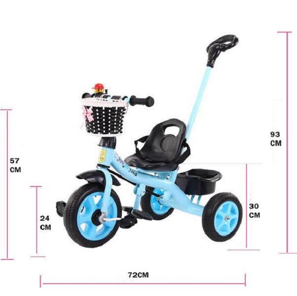 3 in 1 Baby Tricycle With Push Handle (NW-SLC 003) 011