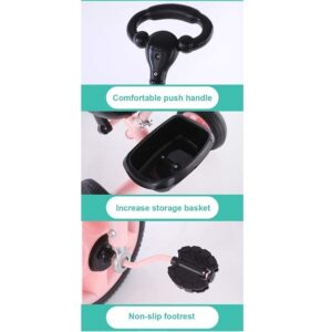 3 in 1 Baby Tricycle With Push Handle (NW-SLC 003) - Image 7