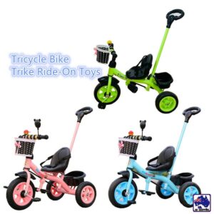 3 in 1 Baby Tricycle With Push Handle (NW-SLC 003) - Image 9