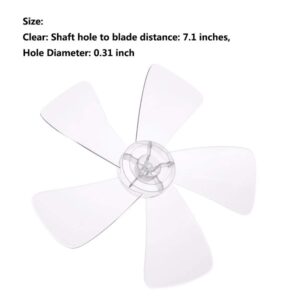 Plastic 5 Way Fan Blade (14 Inches) - Image 2