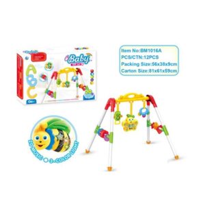 Baby Activity Toy Gym Baby Crawling Mat Gift Set (BM1016A) - Image 2