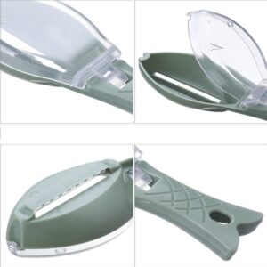 Fish Skin Scraping knife Peeler Scale Brush - Image 4