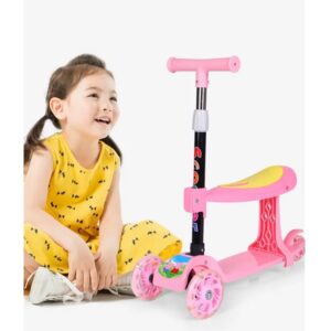 Kids 3 Wheel Adjustable Scooter (ST169A) - Image 7