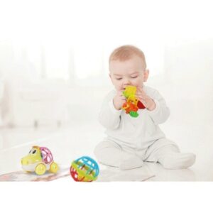 Newborn Baby Teether Rattles Jingle Bells Baby Toy (22) - Image 6
