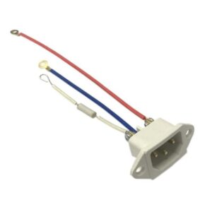 Rice Cooker Socket Base With Fuse (White) - Image 5