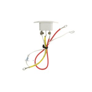 Rice Cooker Socket Base With Fuse (White) - Image 7