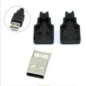 USB Socket Male DIY 4 Pin - Image 4