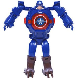 Captain America Robot Watch Toy Deformation Wrist Watch - Image 5