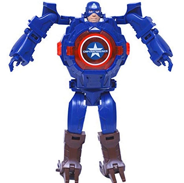 Captain America Robot Watch Toy Deformation Wrist Watch 14