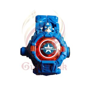 Captain America Robot Watch Toy Deformation Wrist Watch - Image 8