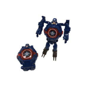 Captain America Robot Watch Toy Deformation Wrist Watch - Image 7