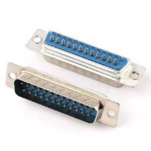 DB25 Male Socket D-Sub RS232 25 Pin 2 Row Solder Type