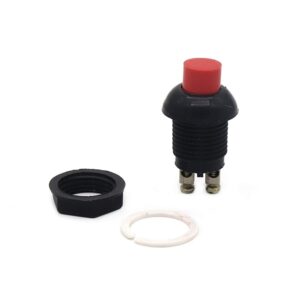 Electronic Spices Horn Switch Round 2 Pin Off-On Push Button 1A/125V - Image 4