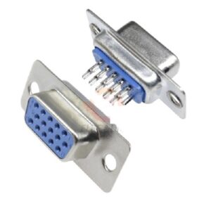 DB15 Female Socket D Sub VGA 15 Pin 3 Row Solder Type - Image 5