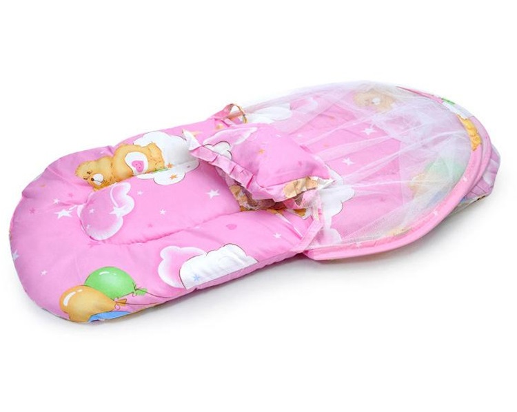 Foldable Cotton Printed Baby Mosquito Net (MNNA-42) 18