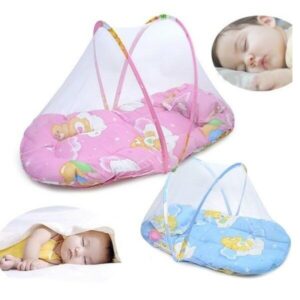 Foldable Cotton Printed Baby Mosquito Net (MNNA-42) - Image 2