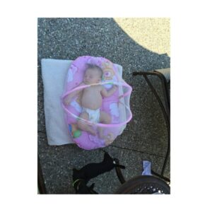 Foldable Cotton Printed Baby Mosquito Net (MNNA-42) - Image 4