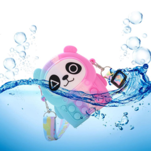 Kids Pop It Push Fidget Panda Crossbody Bag - Image 10