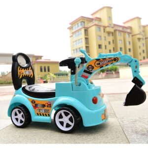 Children Kids Ride On Becko Excavator Digger (5166) - Image 17