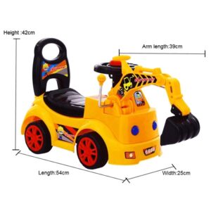 Children Kids Ride On Becko Excavator Digger (5166) - Image 2