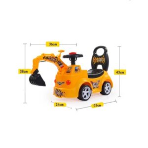 Children Kids Ride On Becko Excavator Digger (5166) - Image 11