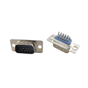DB15 Male Socket D Sub VGA 15 Pin 3 Row Solder Type - Image 2