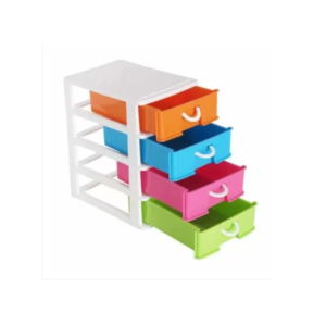 Mini Multi Colour 4 Drawer Set - Image 3