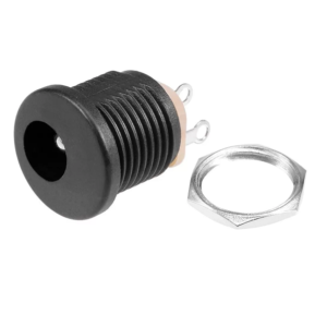 Panel Mount DC Jack Base Socket Female 2.1 x 5.5mm - Image 4