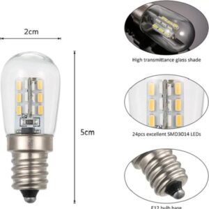 Refrigerator LED Bulb E12 - Image 2