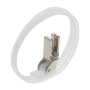 Sewing Machine TRF1 Double Presser Foot Roller Plastic Ring Crafts Tool - Image 3