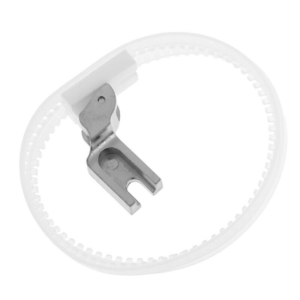 Sewing Machine TRF1 Double Presser Foot Roller Plastic Ring Crafts Tool - Image 2