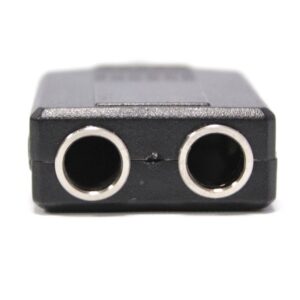 Audio Adapter 6.3mm Stereo Audio Jack Male to 2x 3.5mm Stereo Female - Image 3