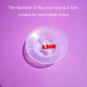 Universal Plastic Fan Blade Nut Cover - Image 3