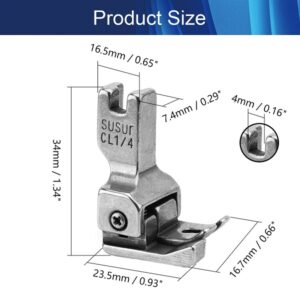 Industrial Sewing Machine Left Compensating Presser Foot CL 1/4 - Image 2